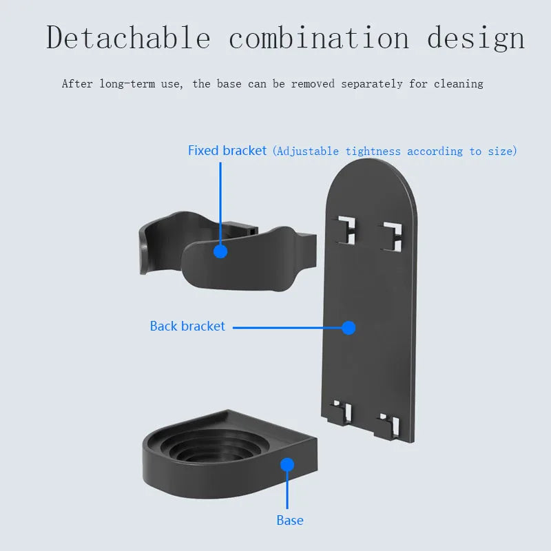 Electric Toothbrush Holder Traceless Toothbrush Stand Rack Wall-Mounted Bathroom Adapt 90% Electric Toothbrush Holder